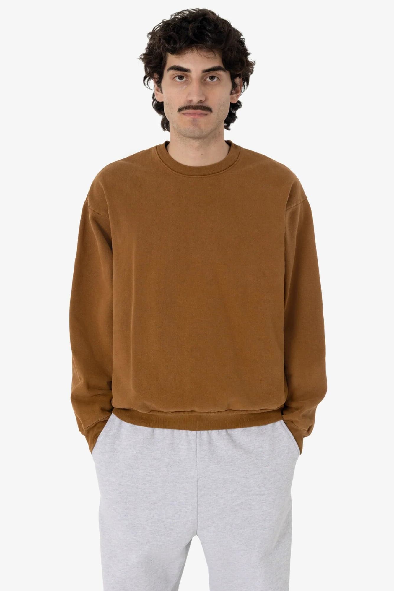 Garment Dye Heavy Fleece Pullover