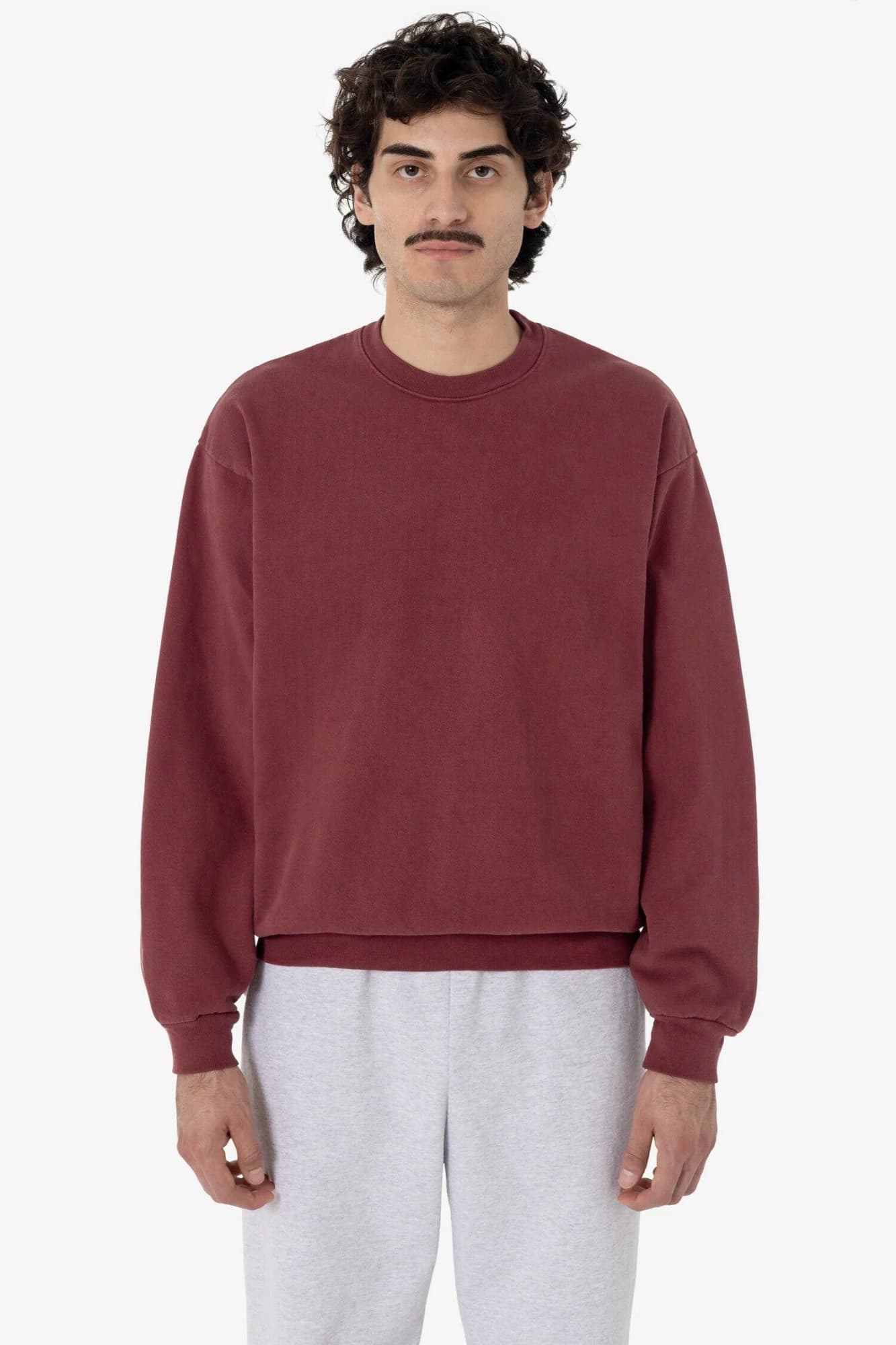 Garment Dye Heavy Fleece Pullover
