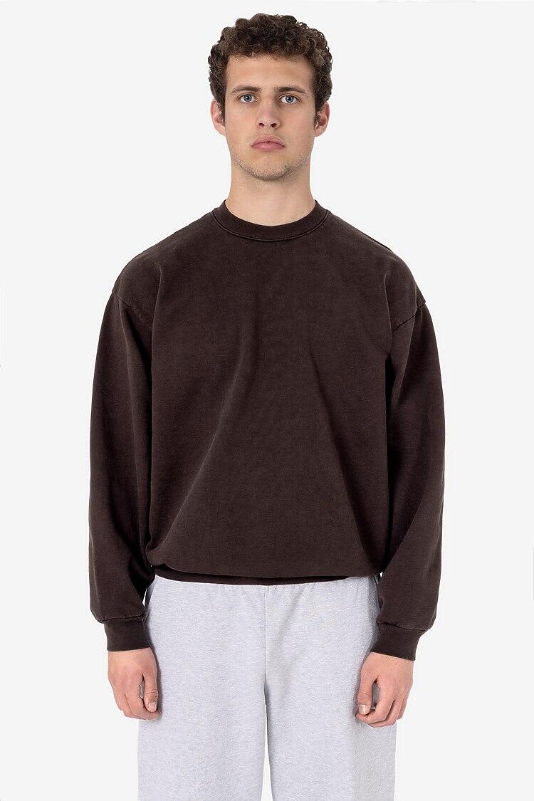 Garment Dye Heavy Fleece Pullover