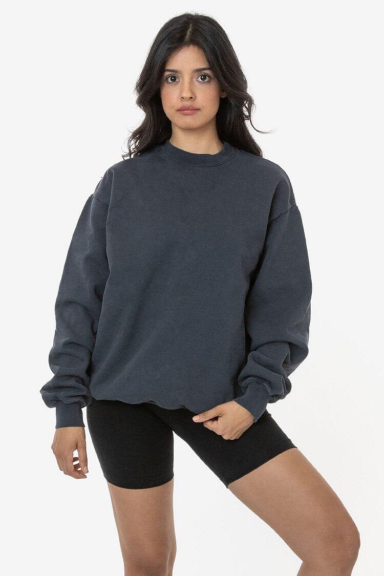 Garment Dye Heavy Fleece Pullover