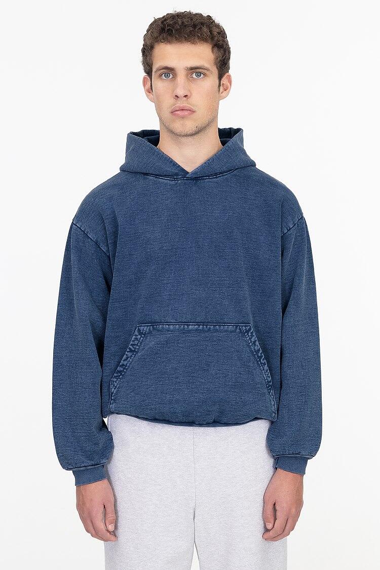 Mineral Wash Heavy Fleece Hooded Pullover