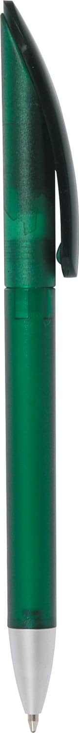 NOVA Frosted Twist-Action Plastic Pen