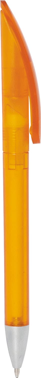 NOVA Frosted Twist-Action Plastic Pen