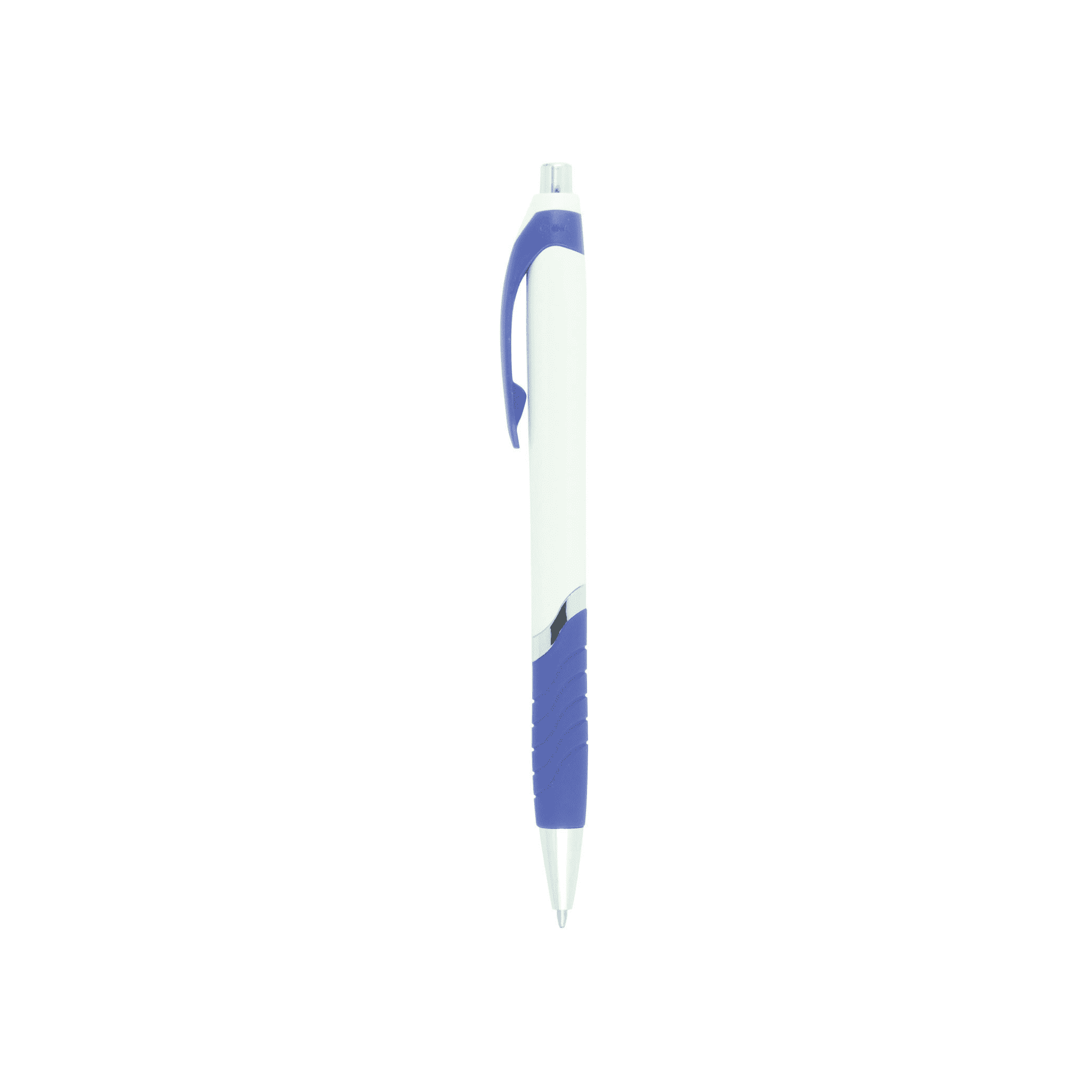 VECTRA Push-Action Ballpoint Pen with Rubber Grip