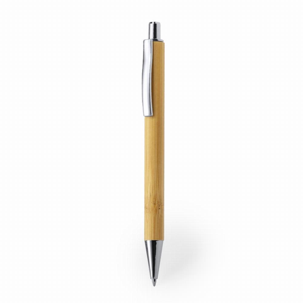 SIENNA Bamboo Push-Action Ball Pen
