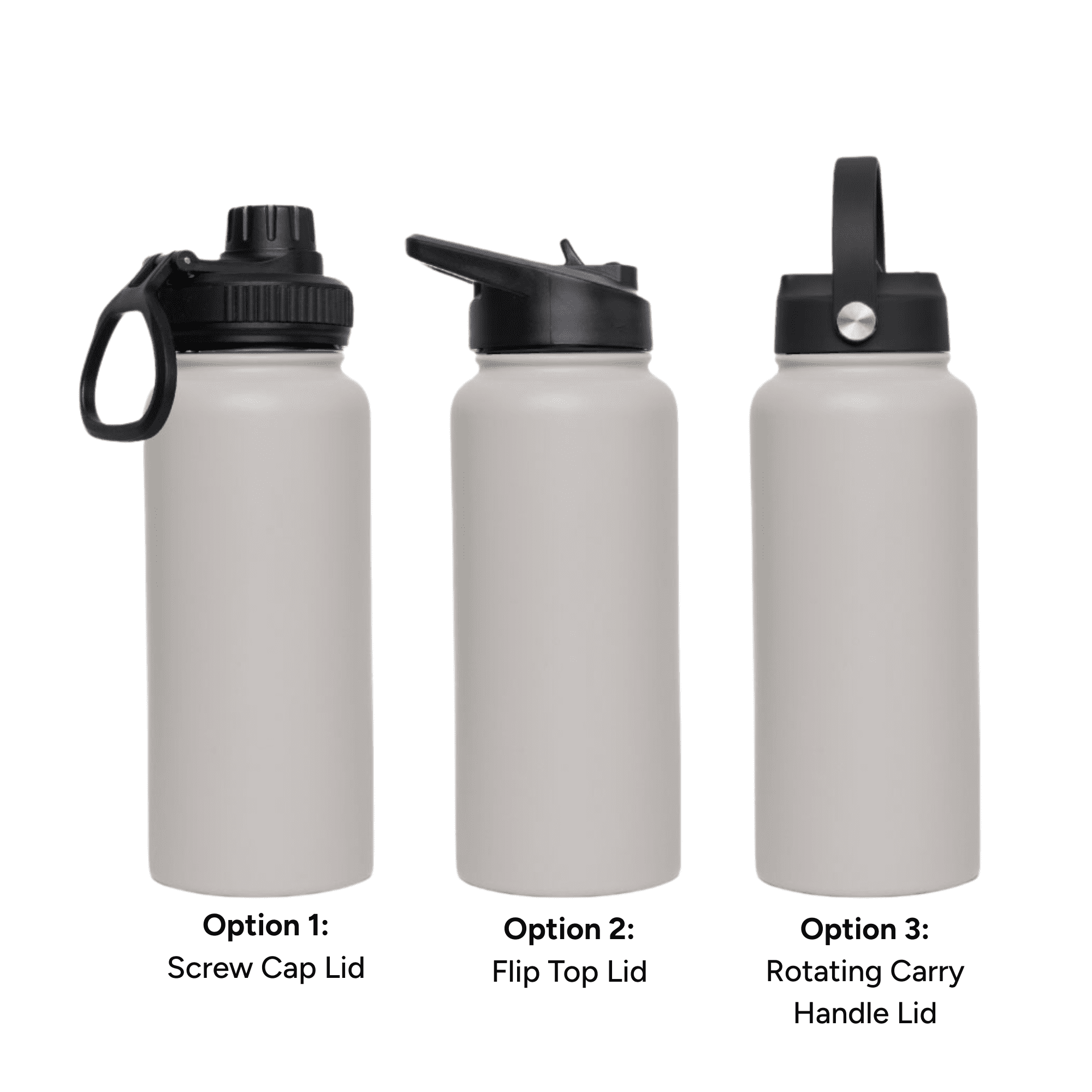 LAPEN 1L Vacuum Bottle - 3 Different Lid Options