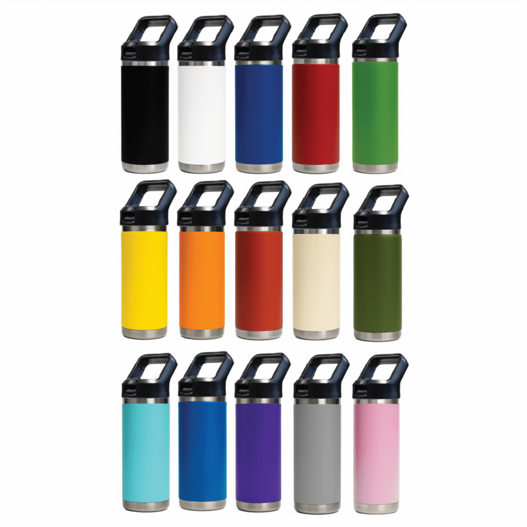 HYDRO - 532ml Vacuum Bottle - 3 Different Lid Options