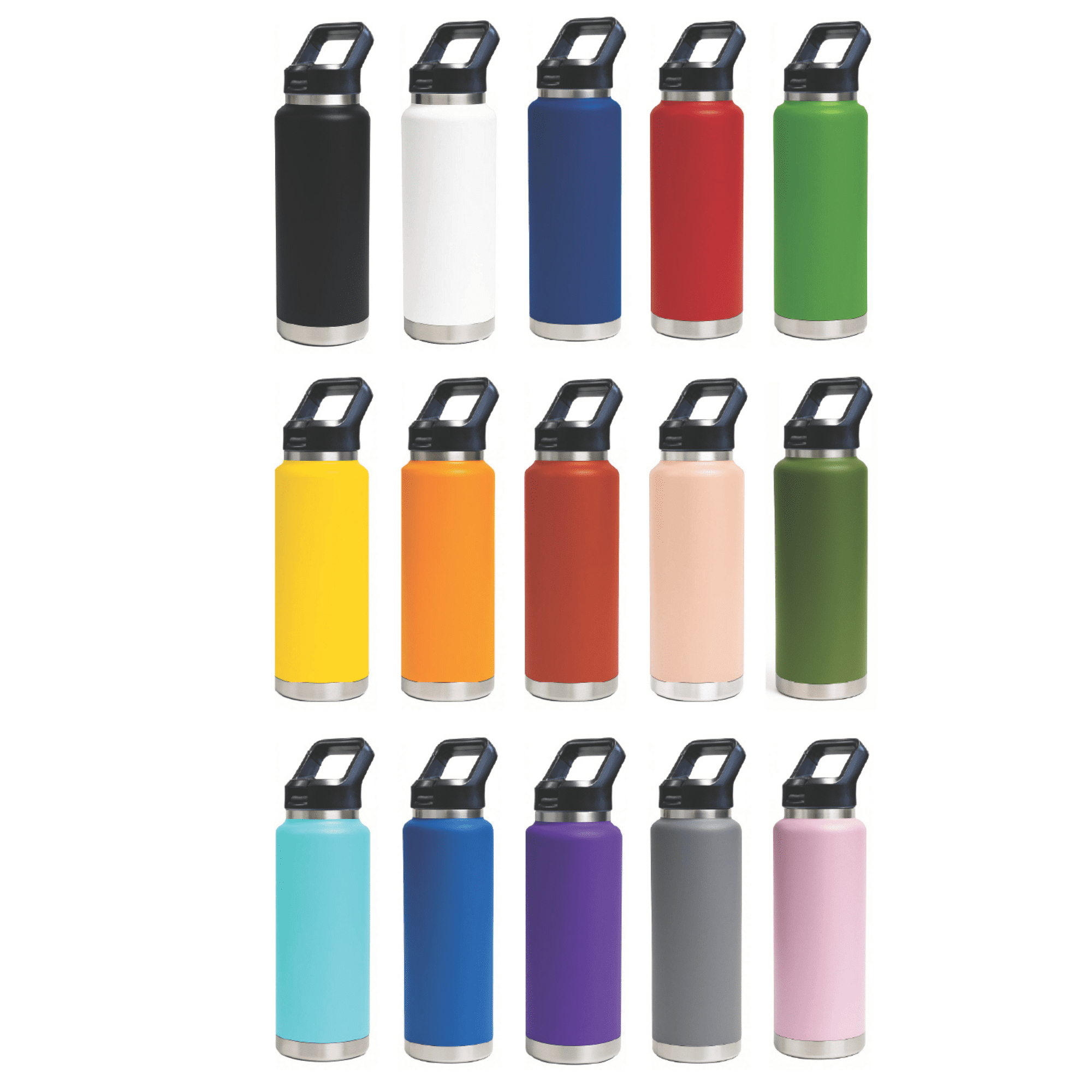 HYDRO - 1L Vacuum Bottle - 3 Different Lid Options