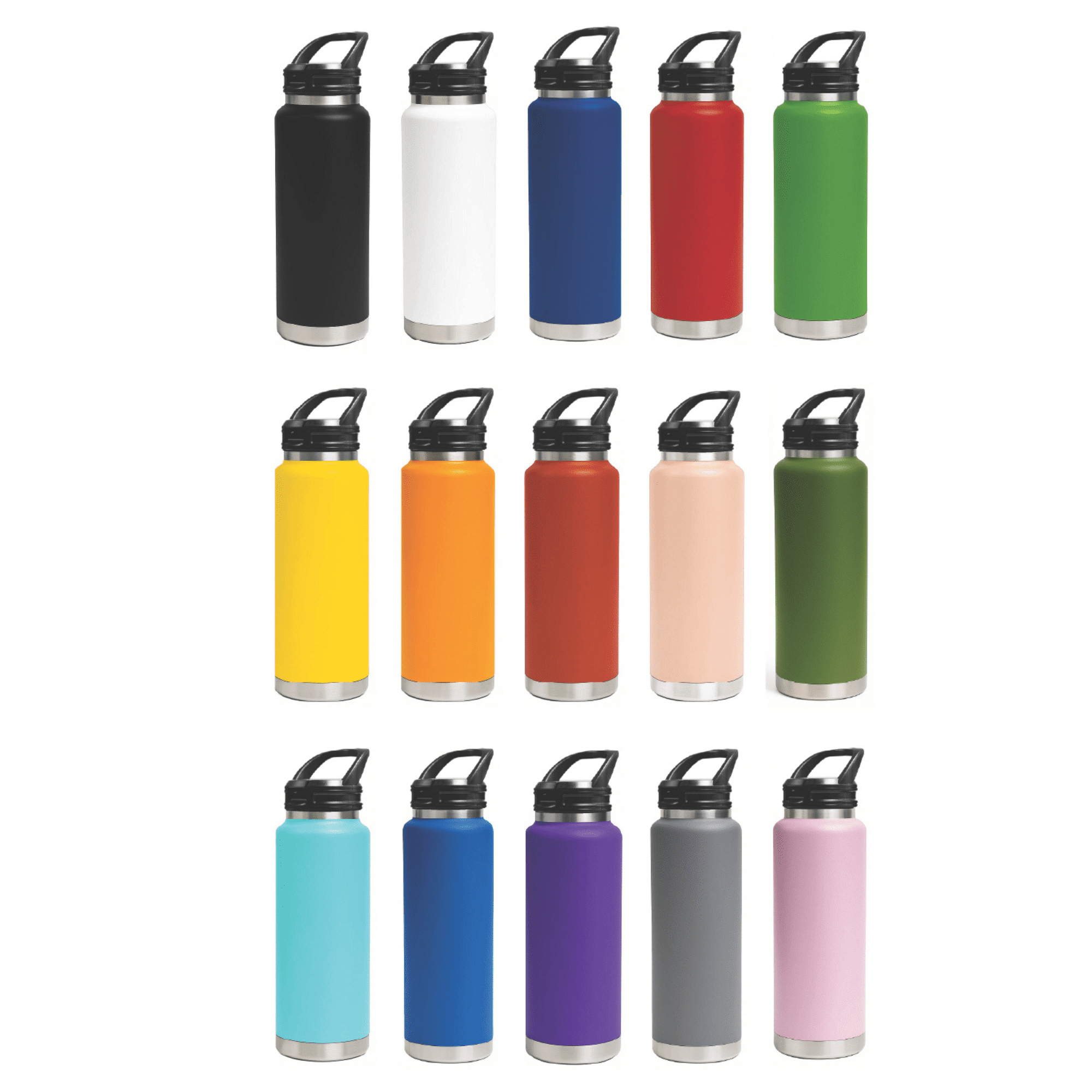 HYDRO - 1L Vacuum Bottle - 3 Different Lid Options