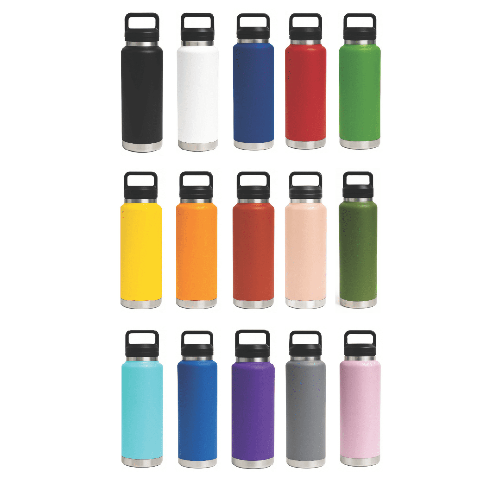 HYDRO - 1L Vacuum Bottle - 3 Different Lid Options