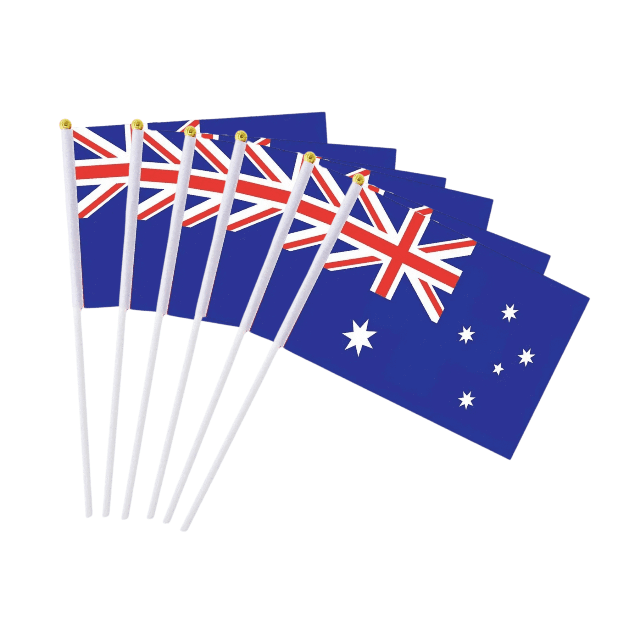 NAVARRE Polyester Handheld Flag with Pole