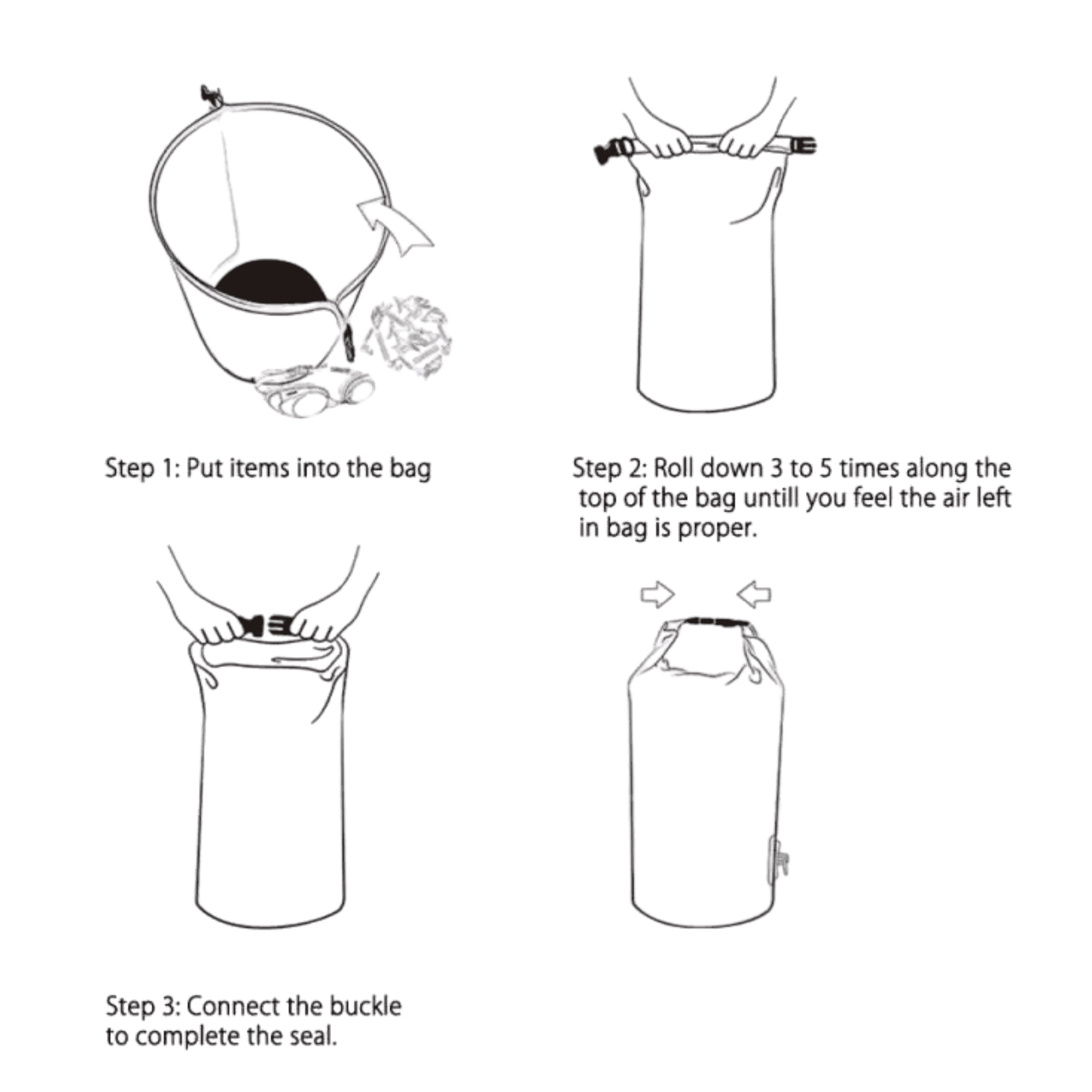 5L Sublimated Waterproof Dry Bag