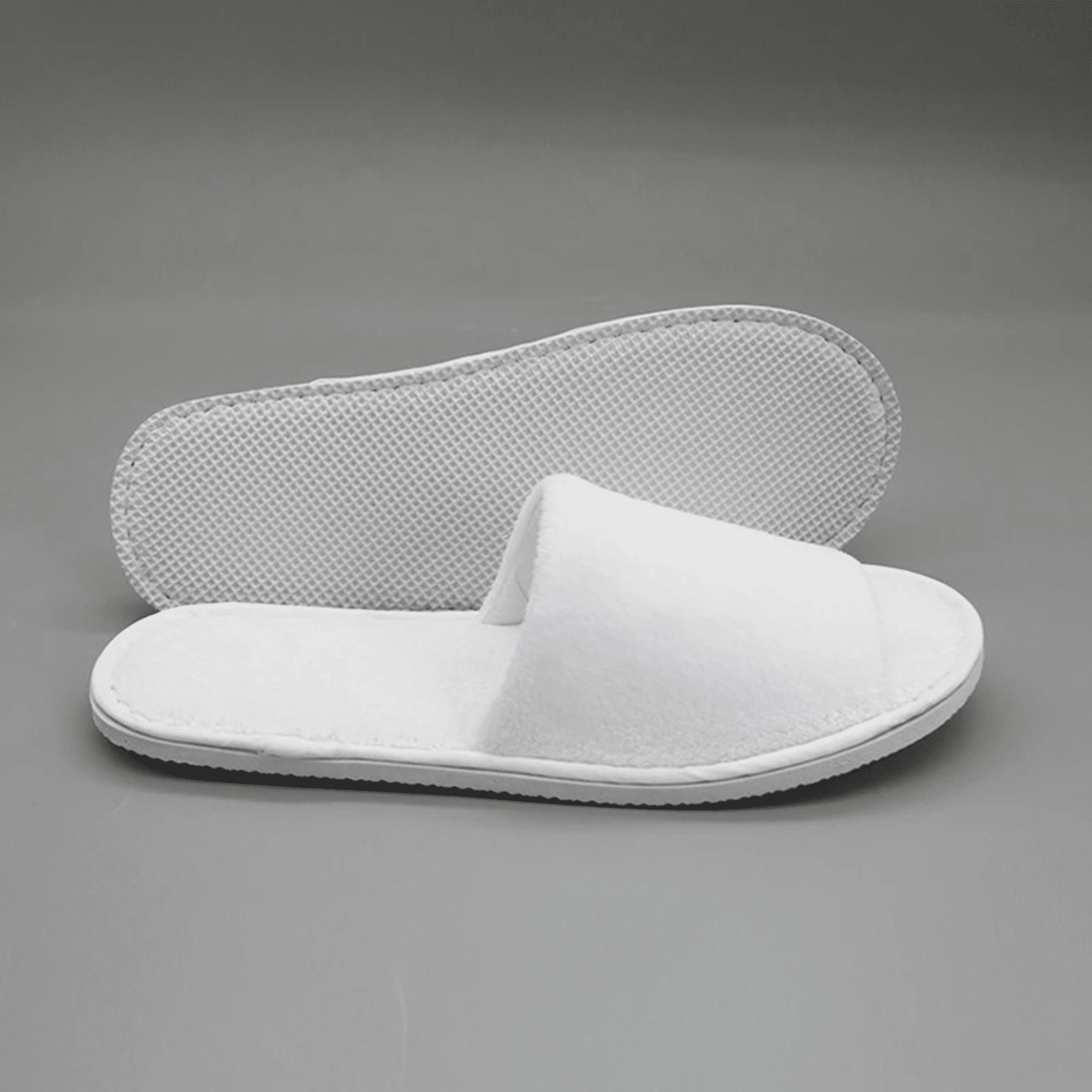Crown Open Toe Hotel Slippers