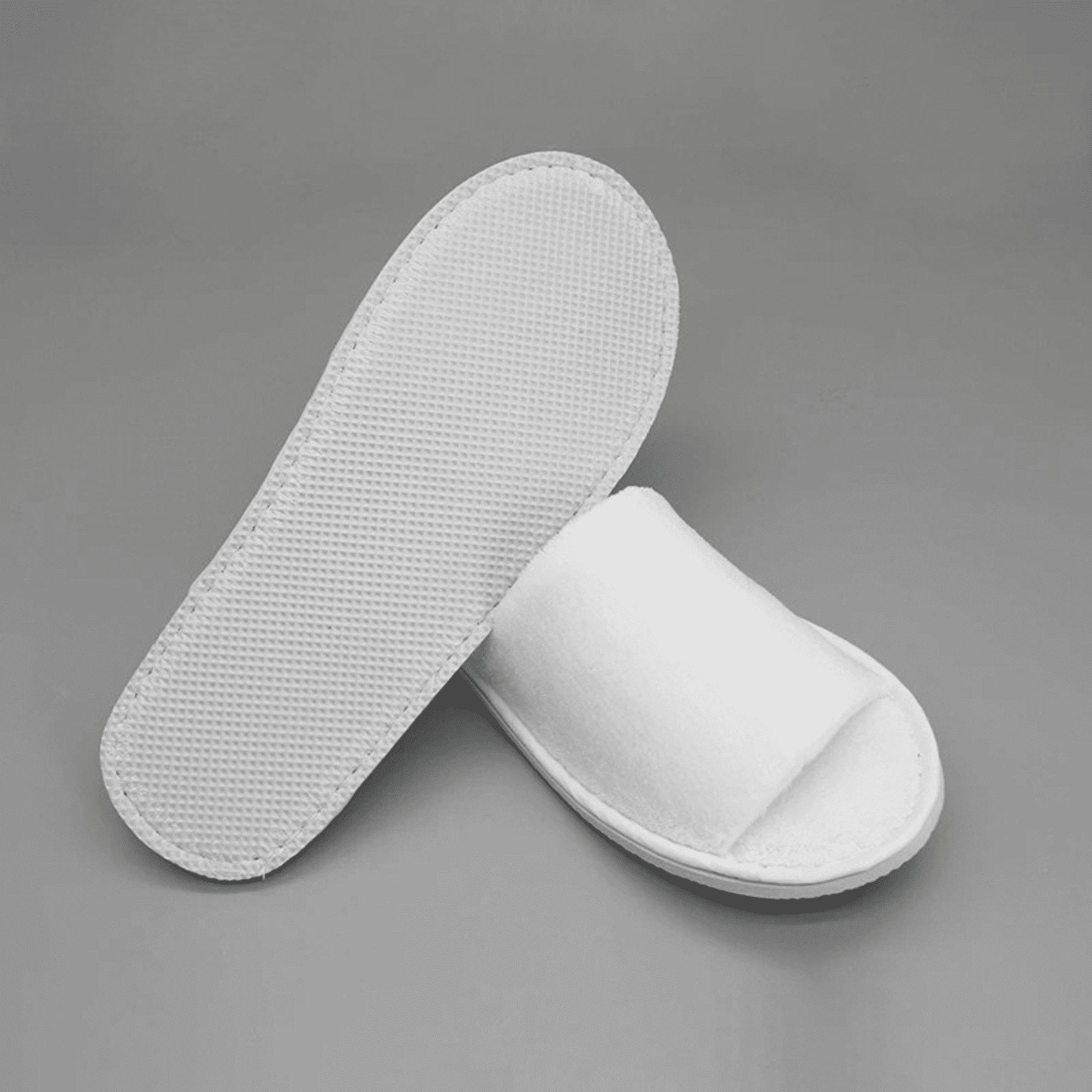 Crown Open Toe Hotel Slippers