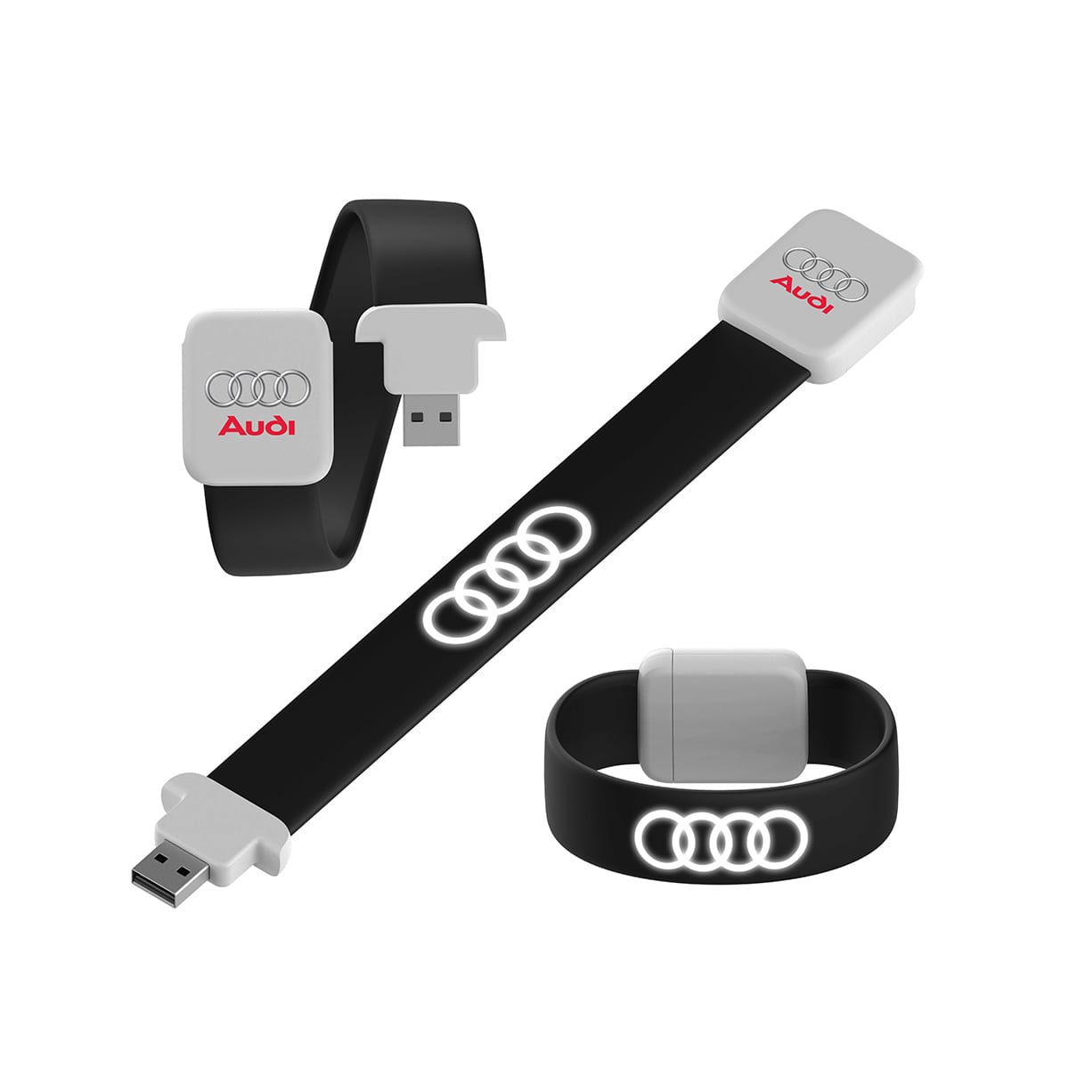 Arc Bracelet LED USB Flash Drive