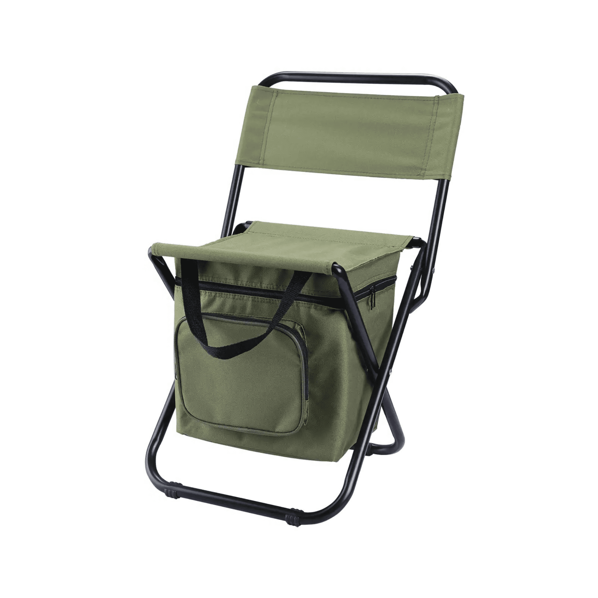 HYDE Foldable Camping Chair with Cooler Bag