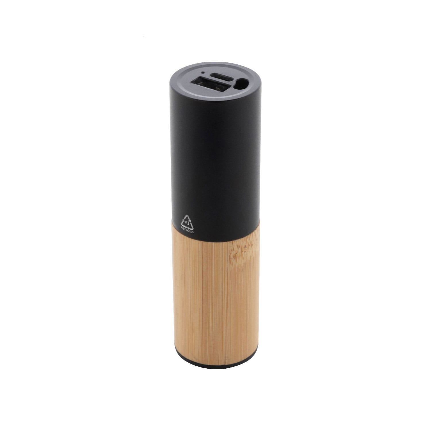 ZENITH 2600mAh Bamboo & Recycled Aluminium Power Bank