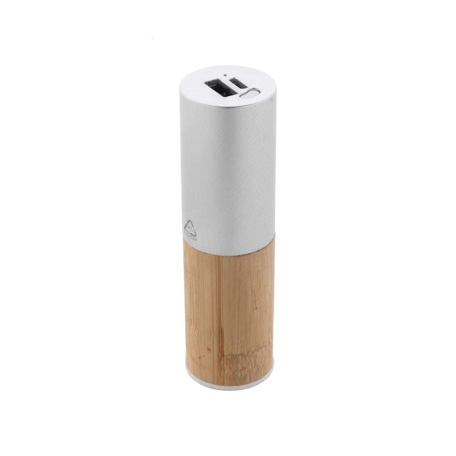 ZENITH 2600mAh Bamboo & Recycled Aluminium Power Bank