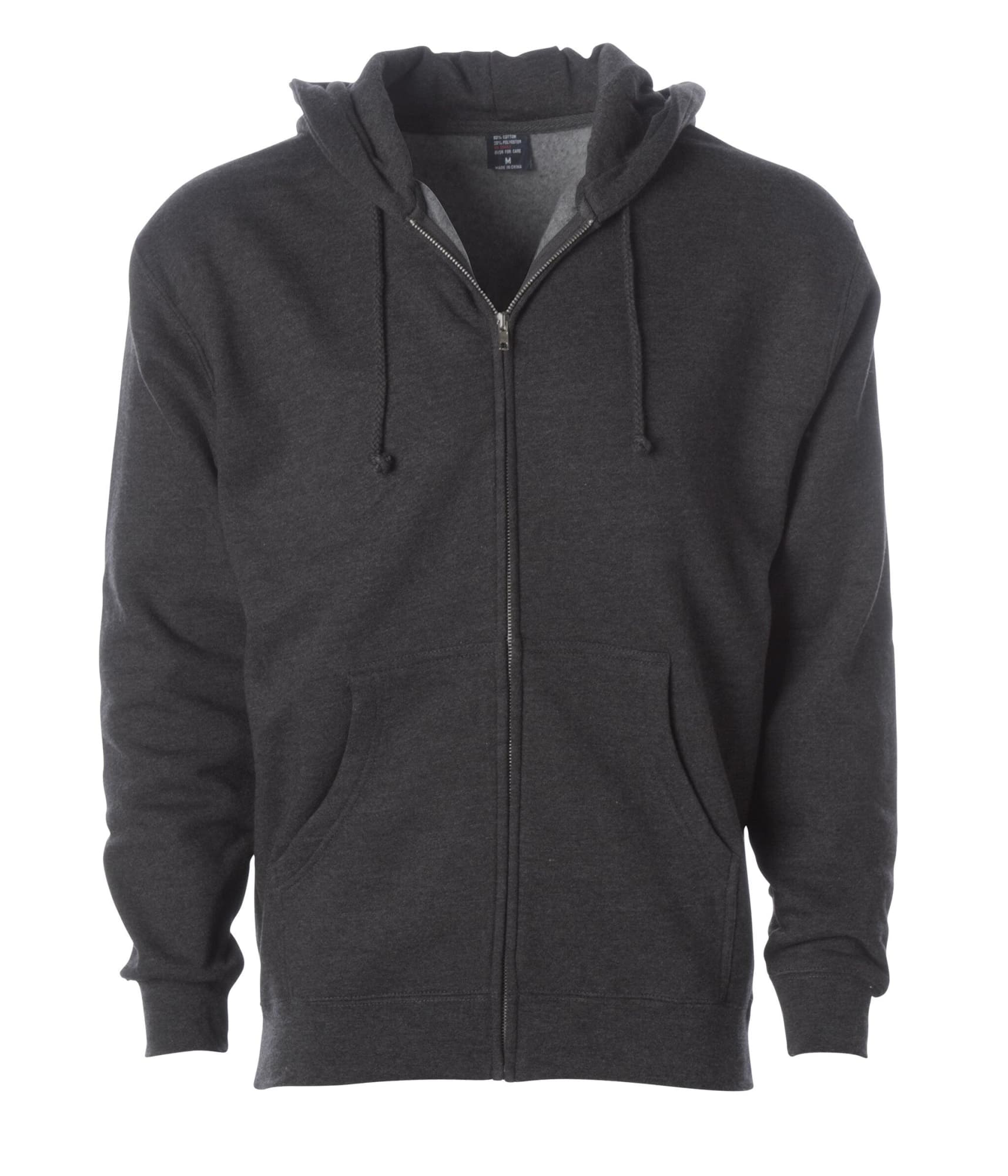Mens Heavyweight Zip Hood