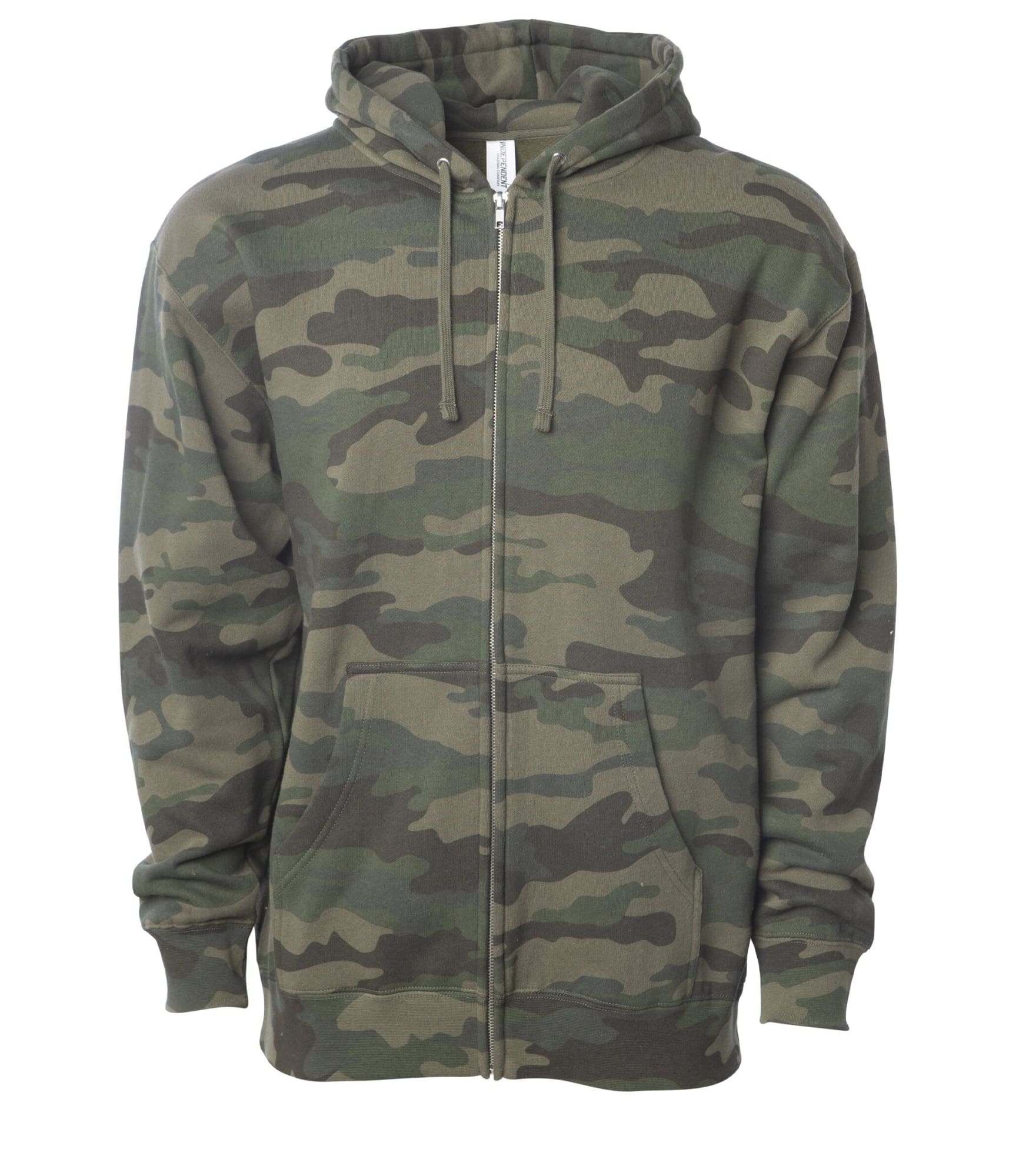 Mens Heavyweight Zip Hood