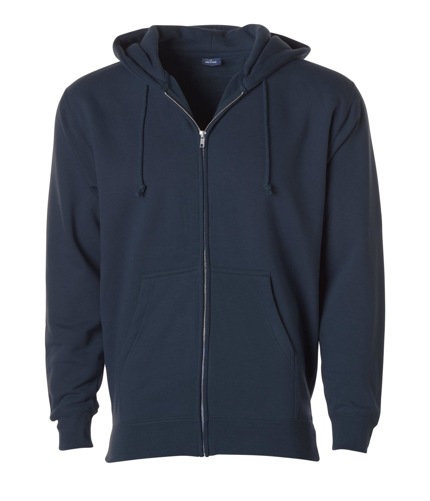 Mens Heavyweight Zip Hood