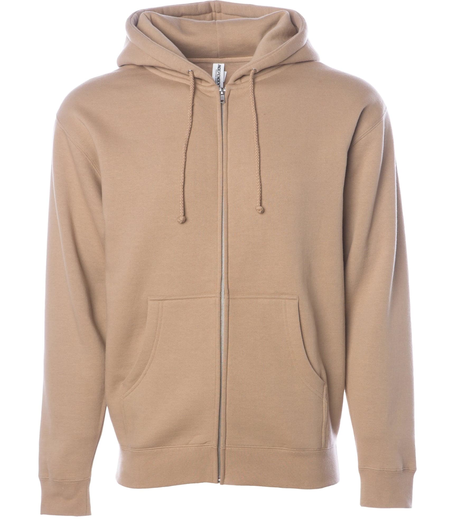 Mens Heavyweight Zip Hood
