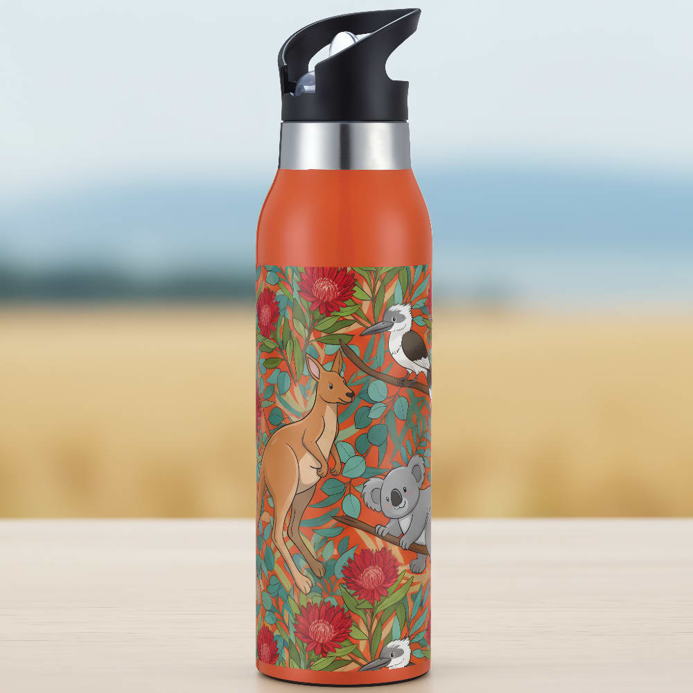 Grant double wall stainless steel vaccum drink bottle