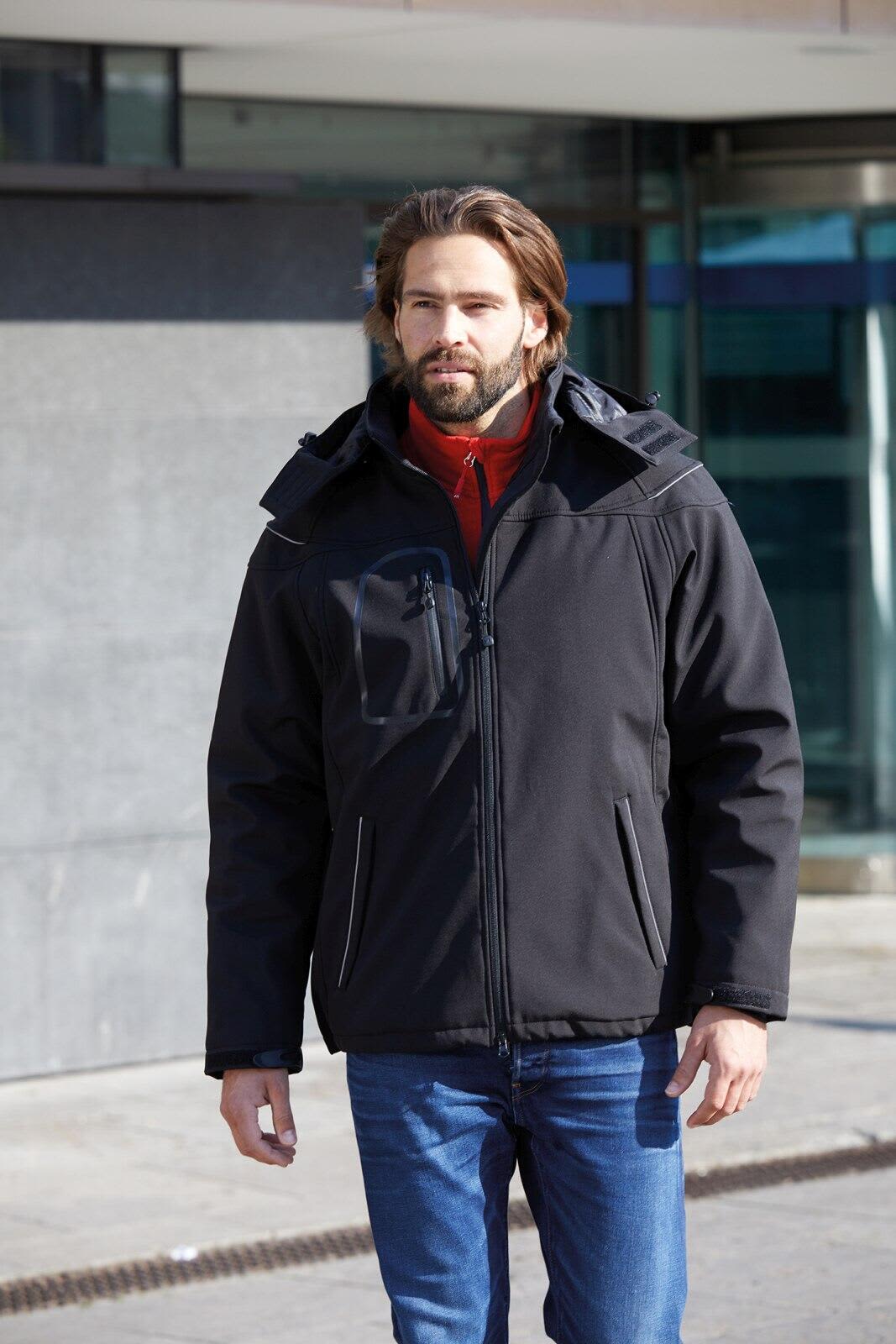 Mens Winter Softshell Jacket