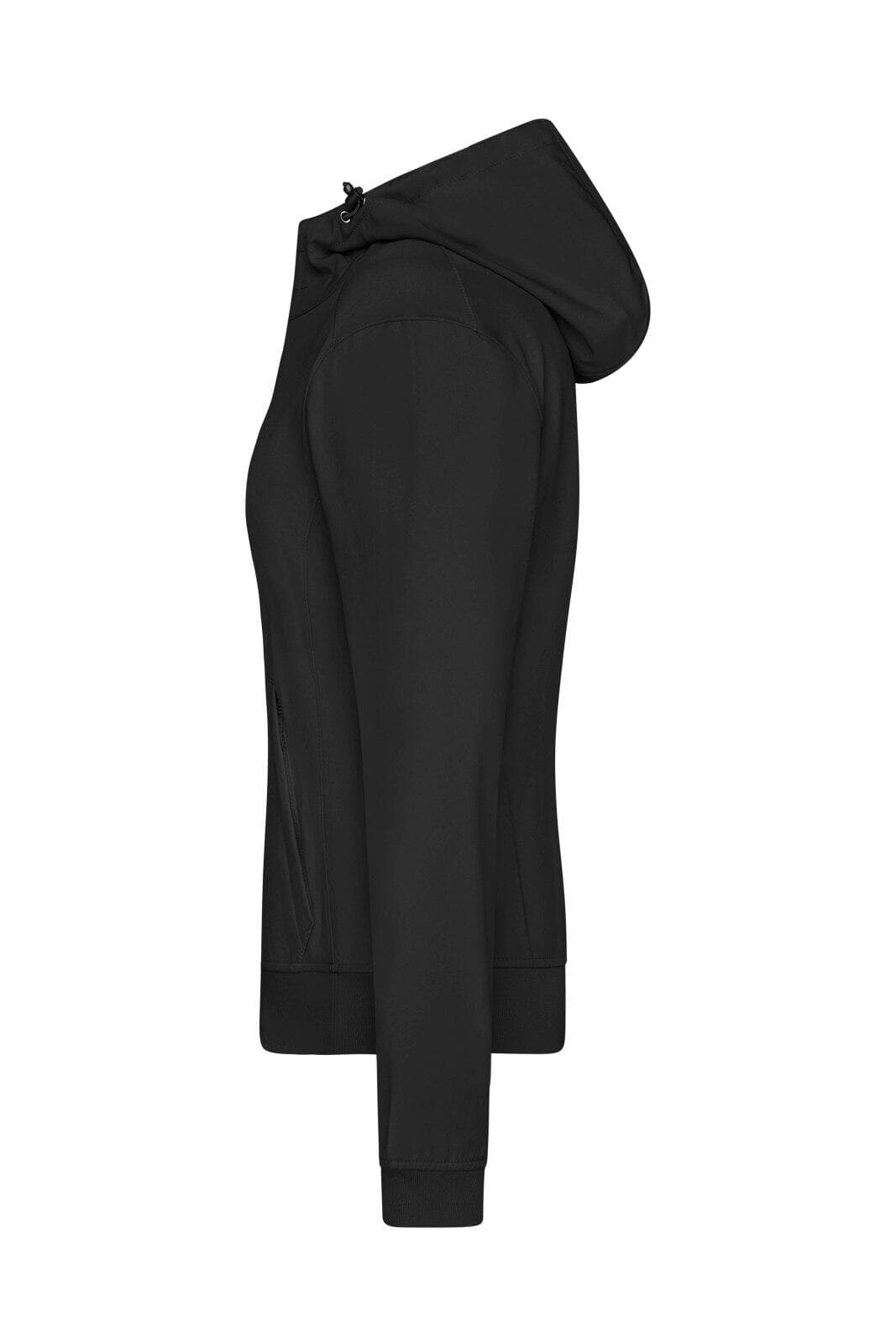 Ladies Hooded Softshell Jacket