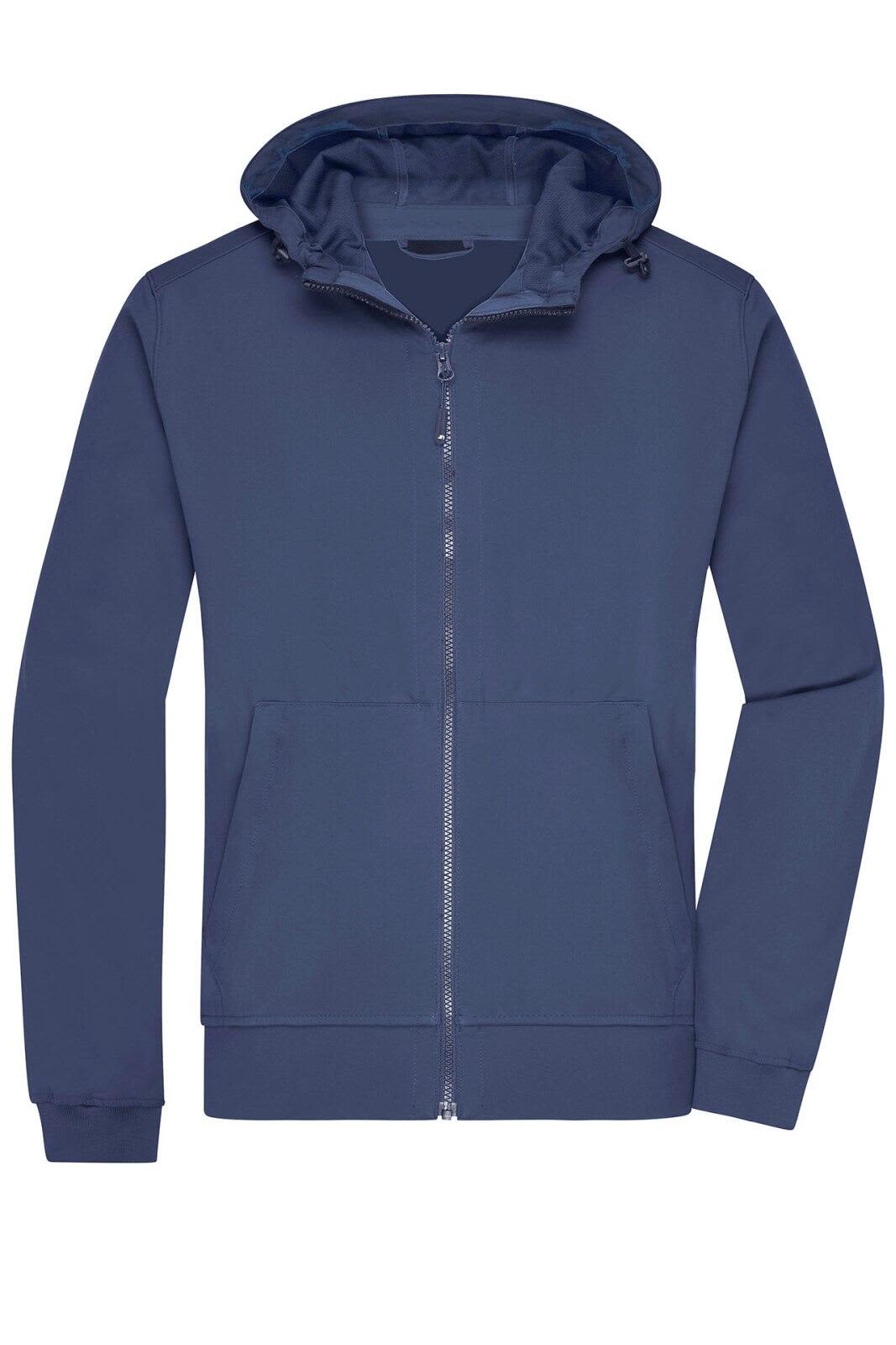 Mens Hooded Softshell Jacket