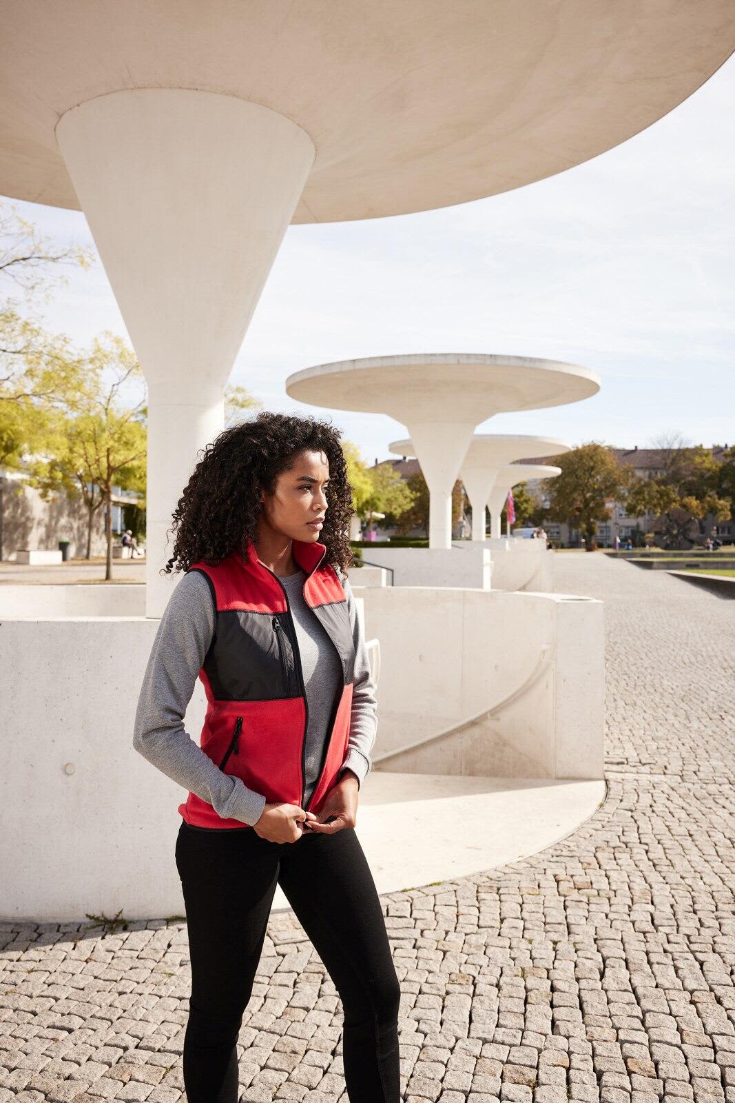 Ladies Fleece Vest