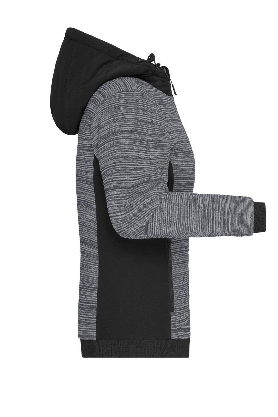 Ladies Padded Hybrid Jacket