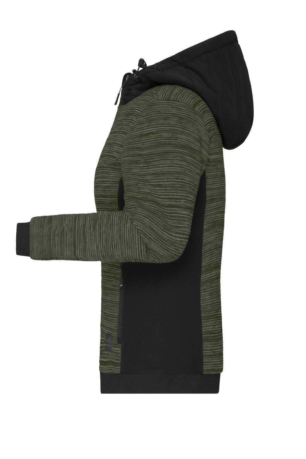Ladies Padded Hybrid Jacket