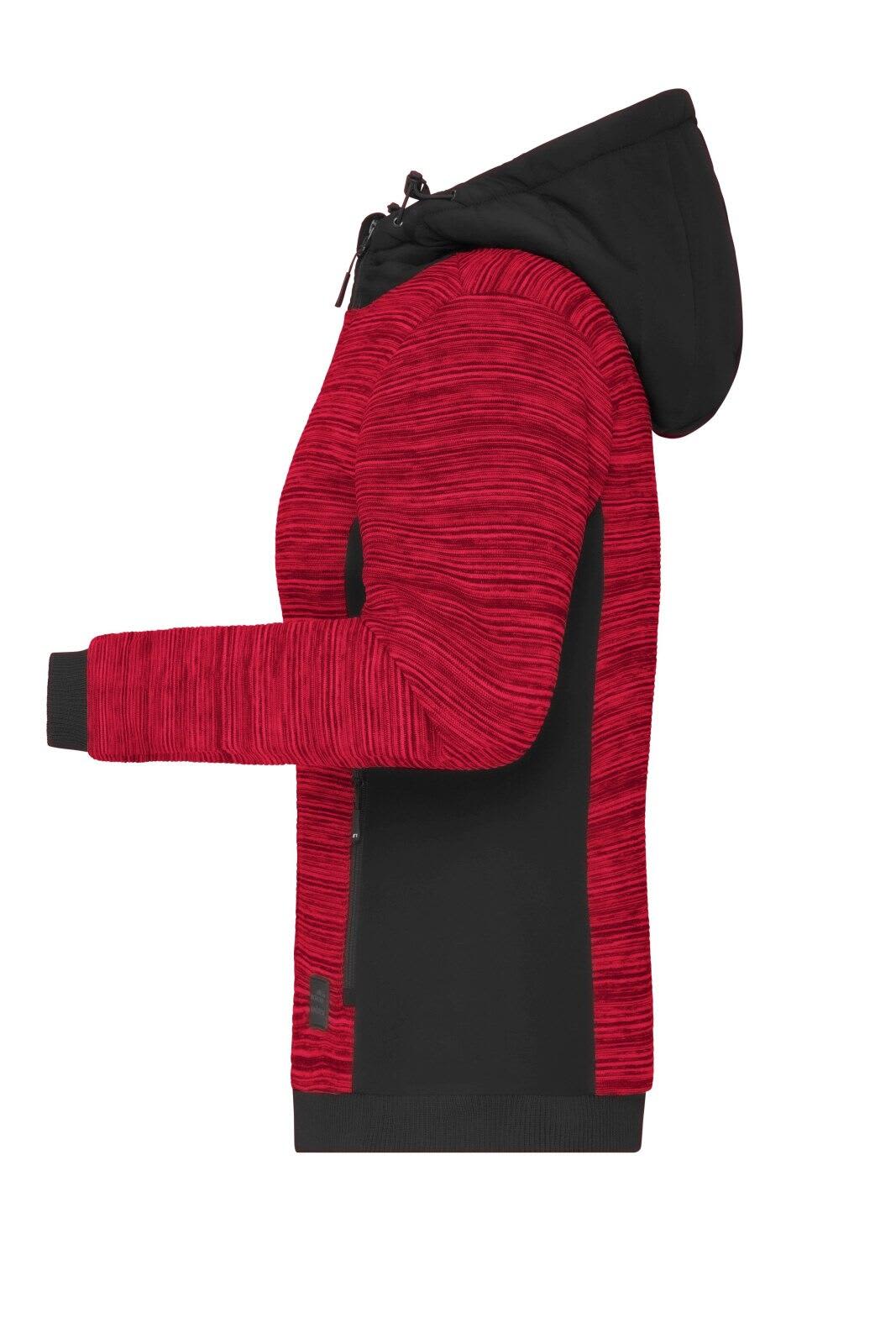 Ladies Padded Hybrid Jacket