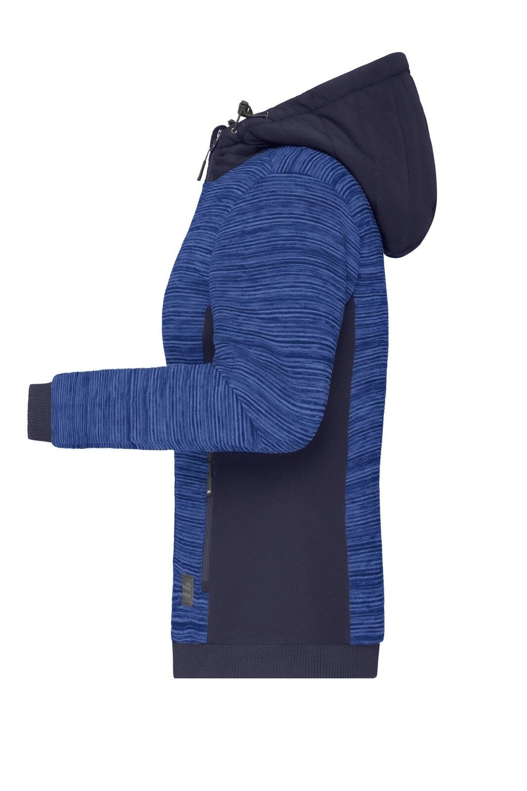 Ladies Padded Hybrid Jacket