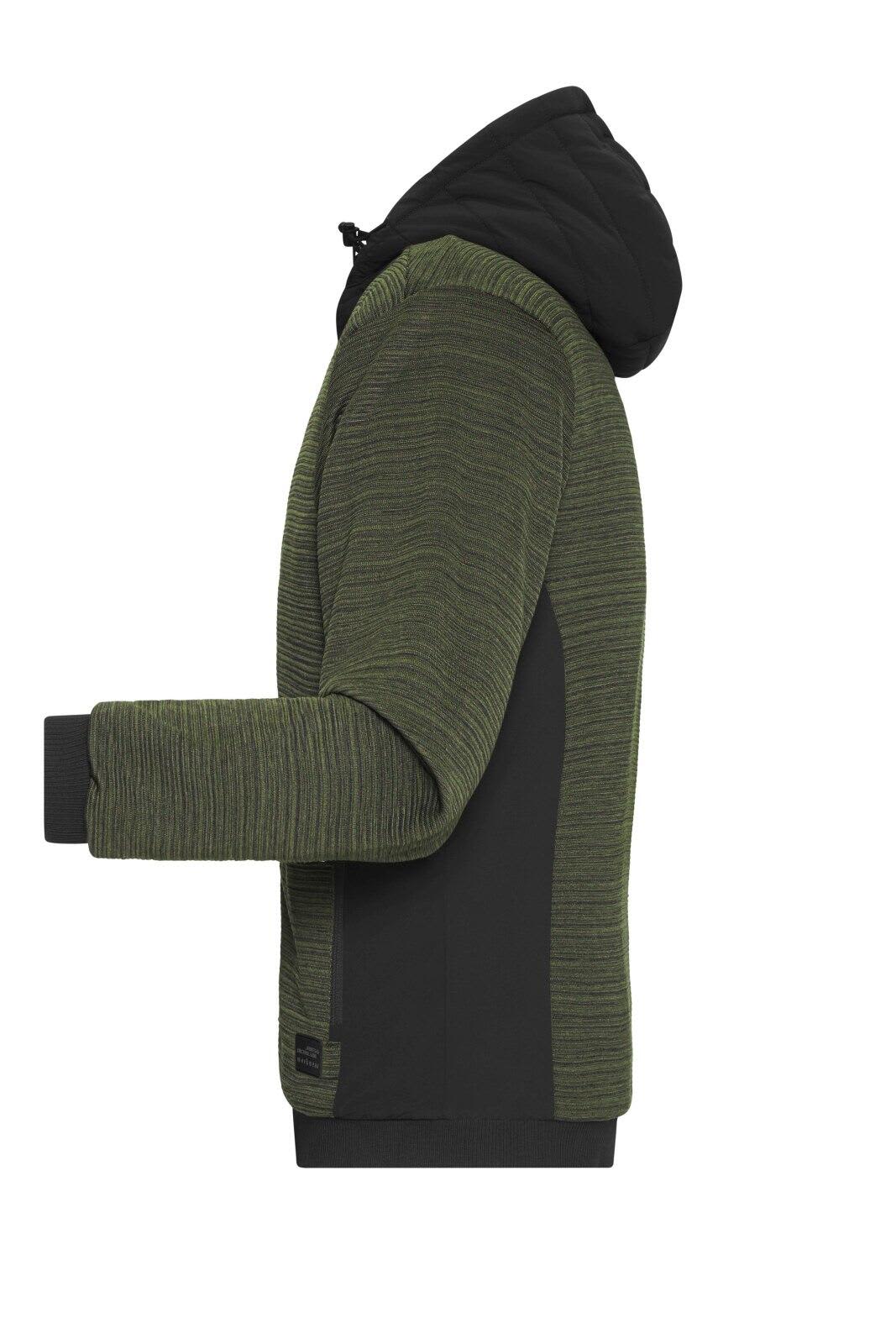 Mens Padded Hybrid Jacket