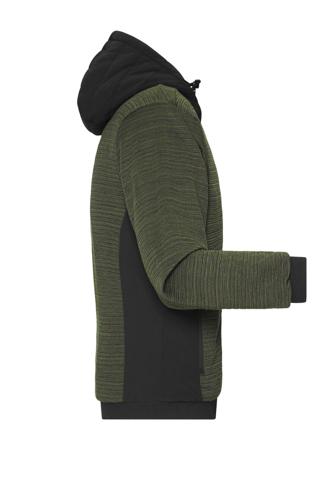Mens Padded Hybrid Jacket