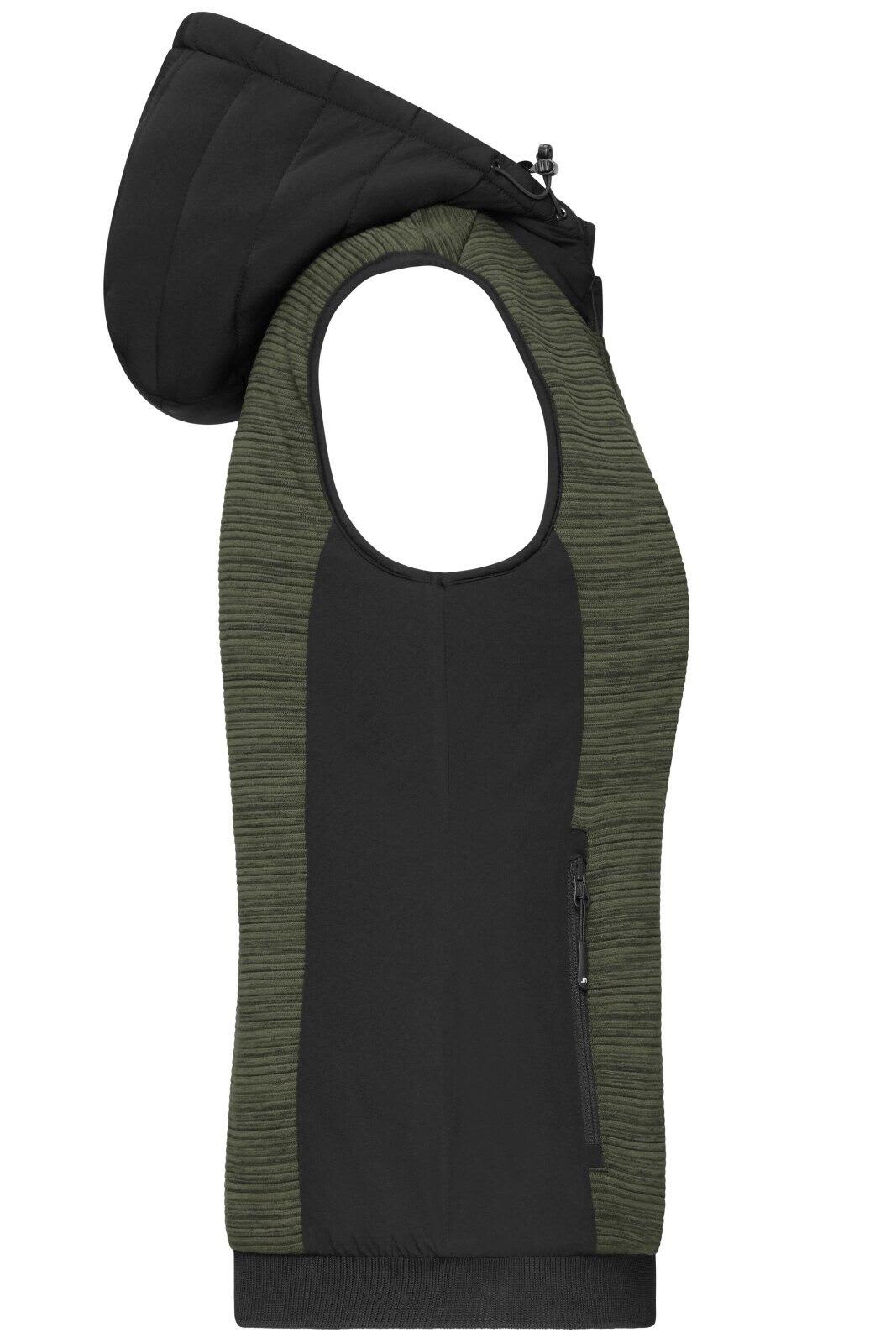 Ladies Padded Hybrid Vest