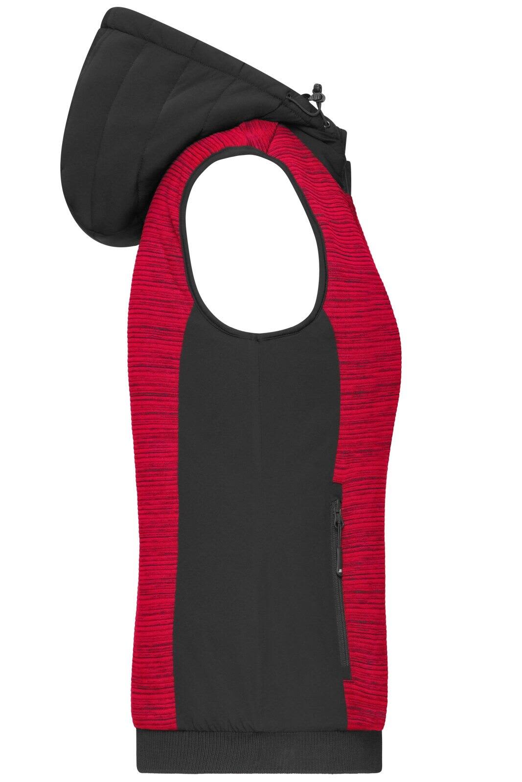 Ladies Padded Hybrid Vest