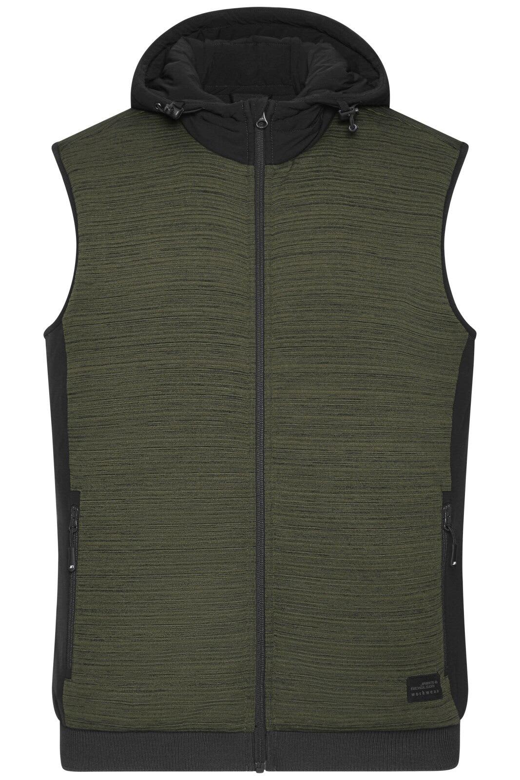 Mens Padded Hybrid Vest