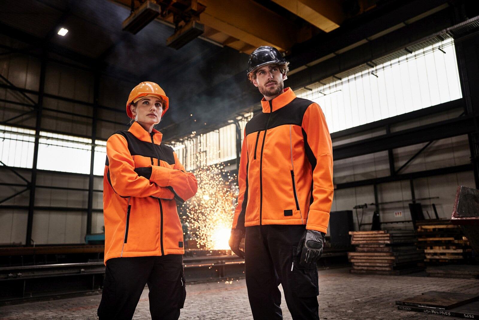 Signal-Workwear Softshell-Jacket