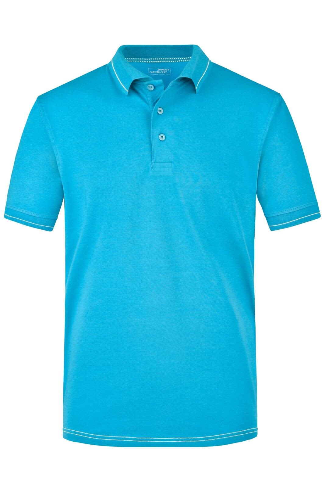 Mens Elastic Polo