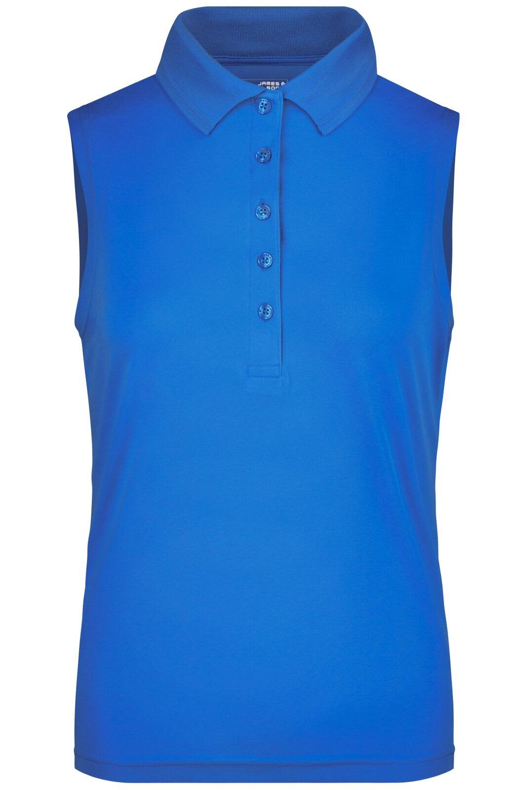 Ladies Active Polo Sleeveless
