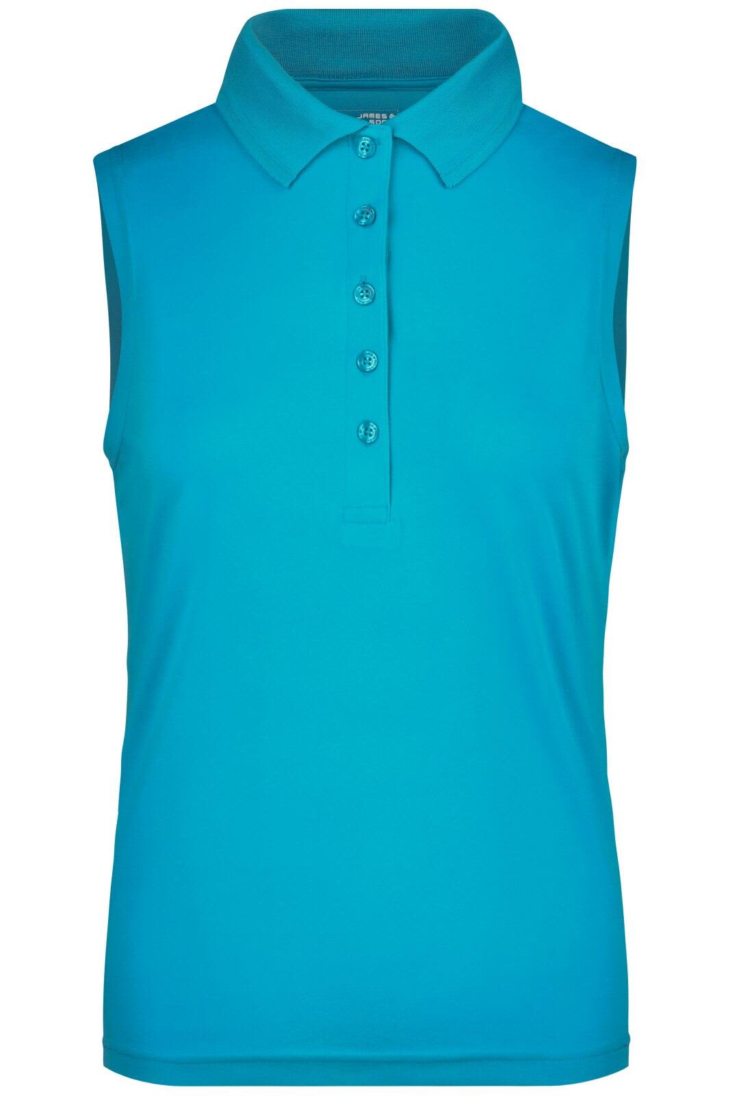 Ladies Active Polo Sleeveless