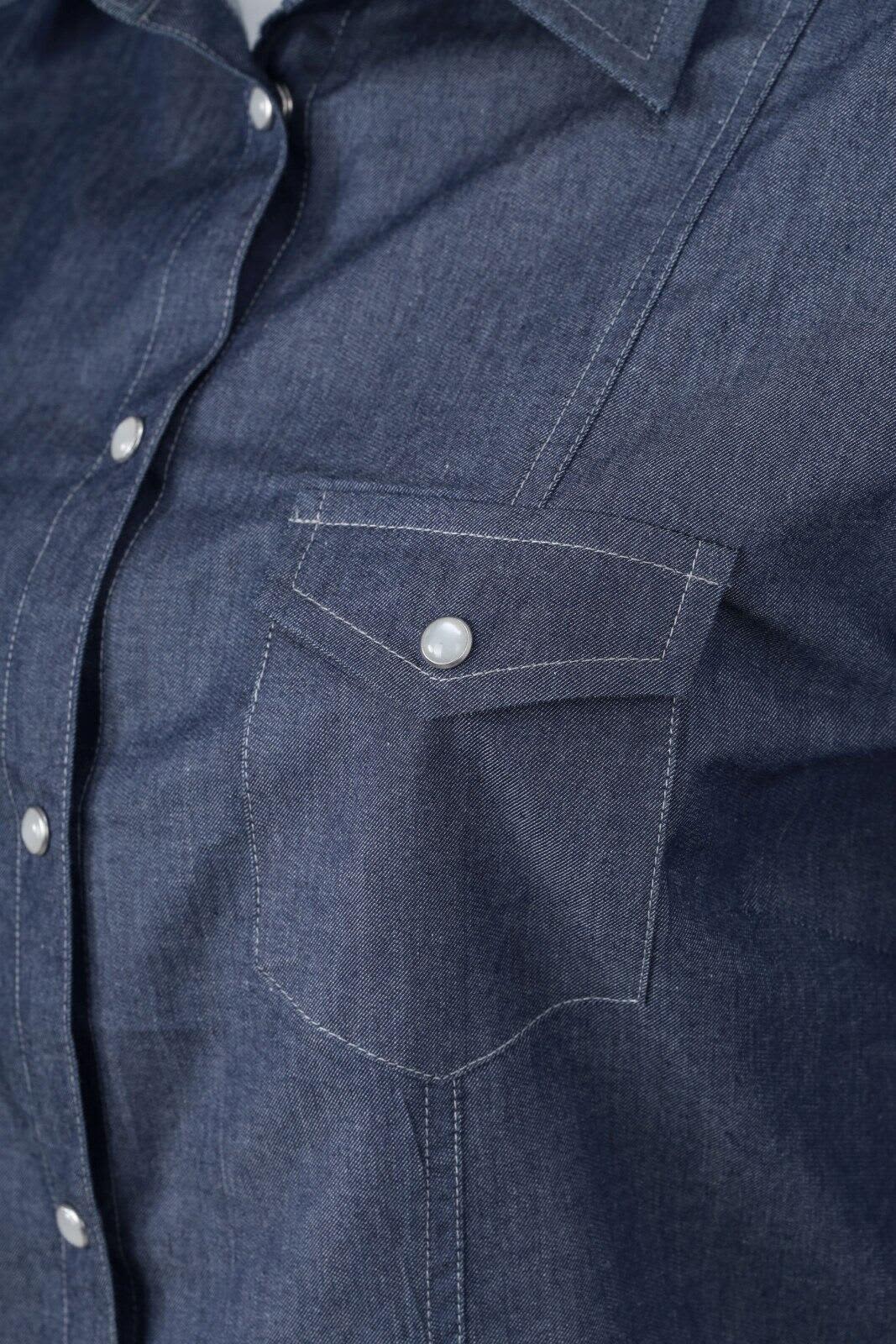 Ladies Denim Blouse