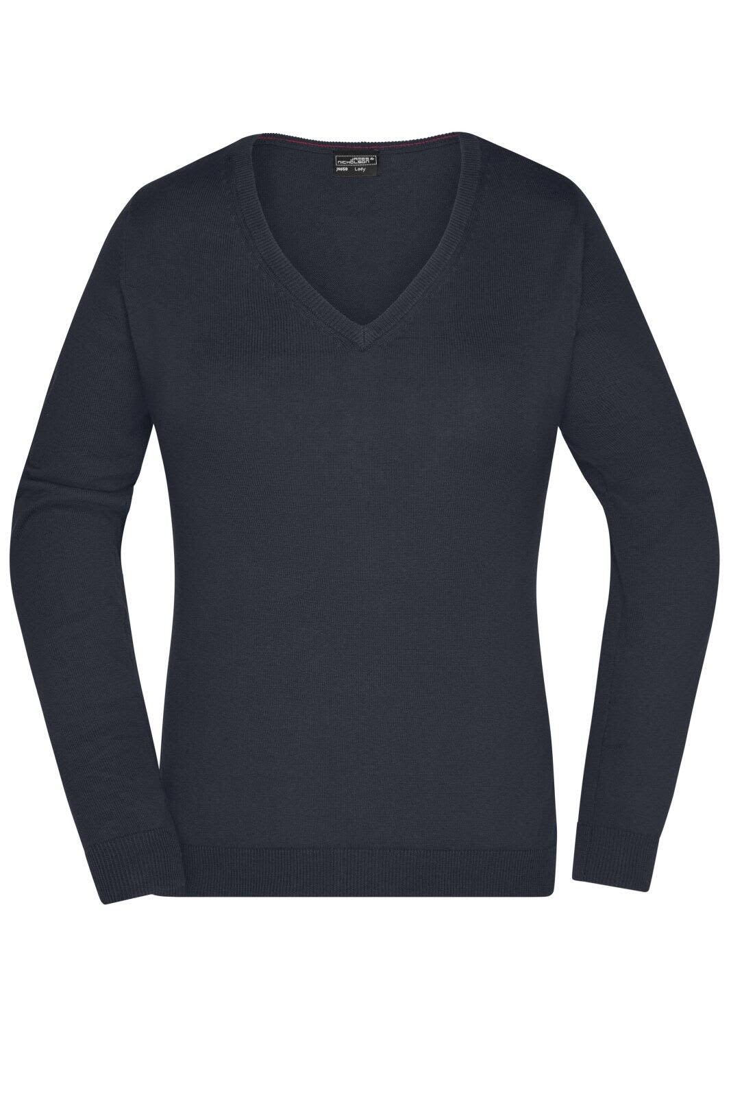 Ladies V-Neck Pullover