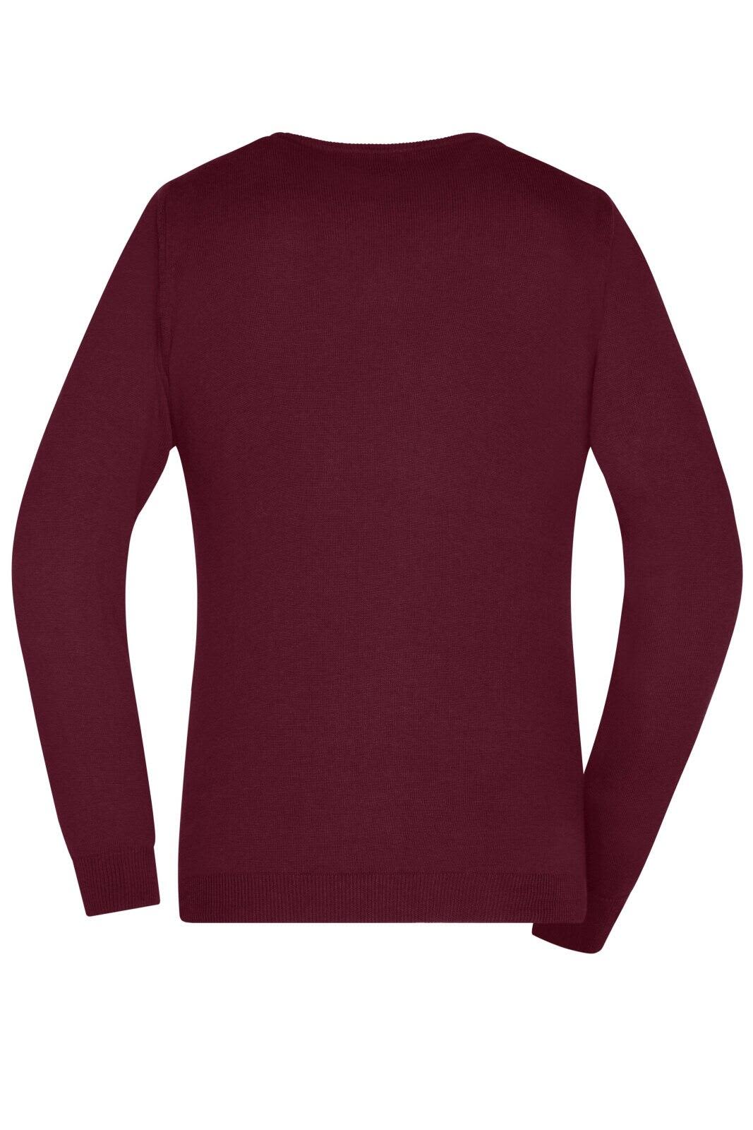 Ladies V-Neck Pullover
