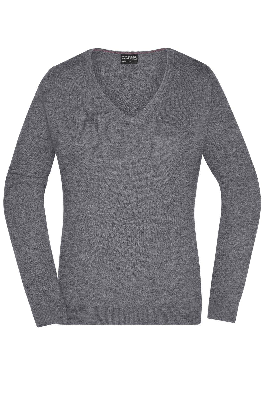 Ladies V-Neck Pullover