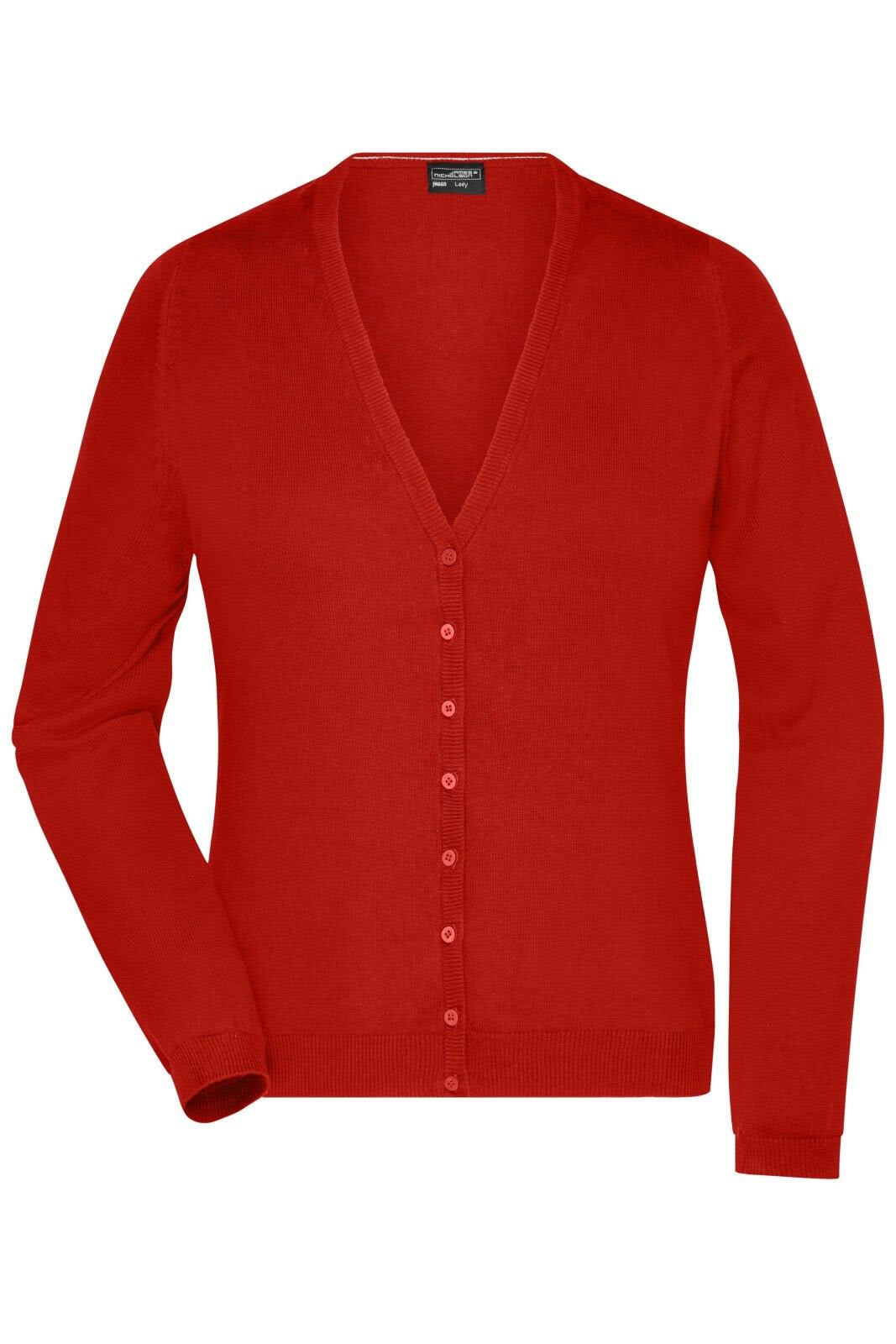Ladies V-Neck Cardigan