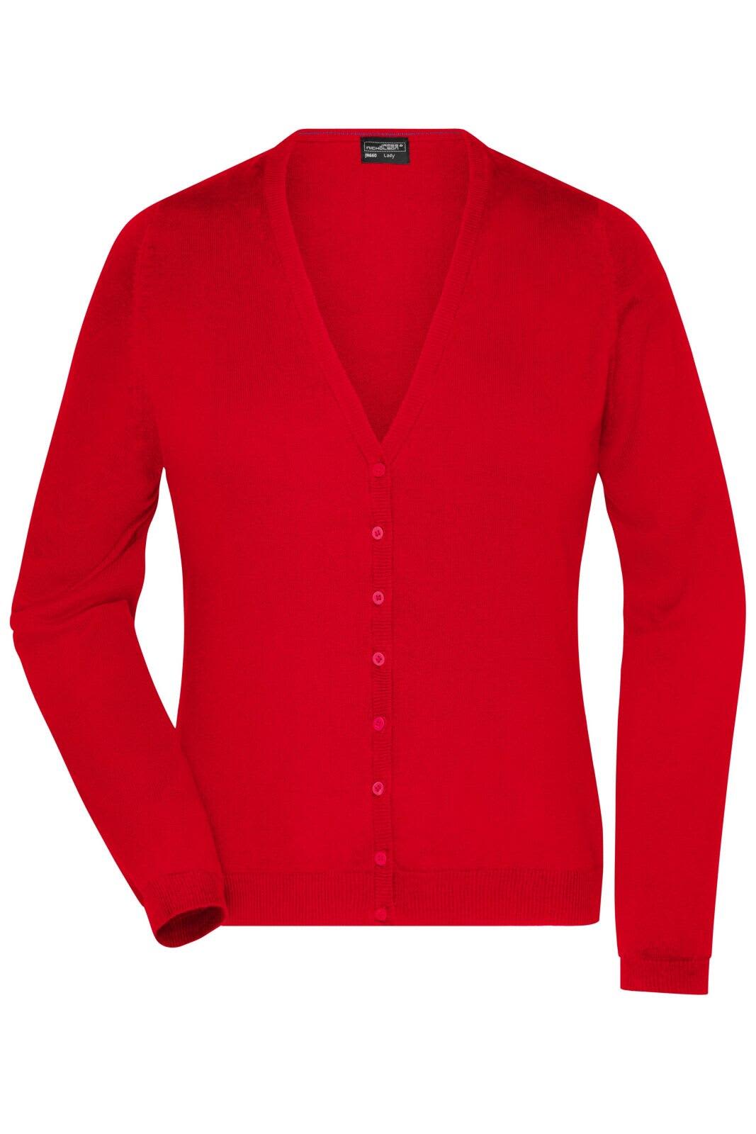 Ladies V-Neck Cardigan